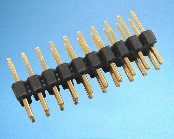 2.54mm双排直式排针