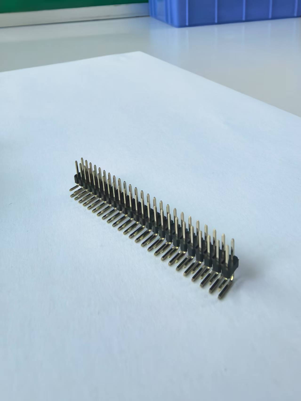 2.54mm双排弯针